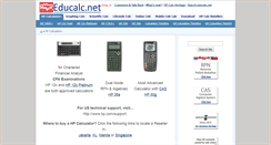 Desktop Screenshot of educalc.net